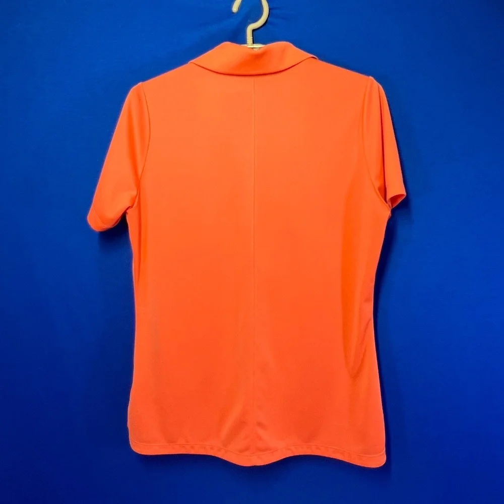 ⛳️ |•NIKE•| Orange Golf Polo Shirt Size Large